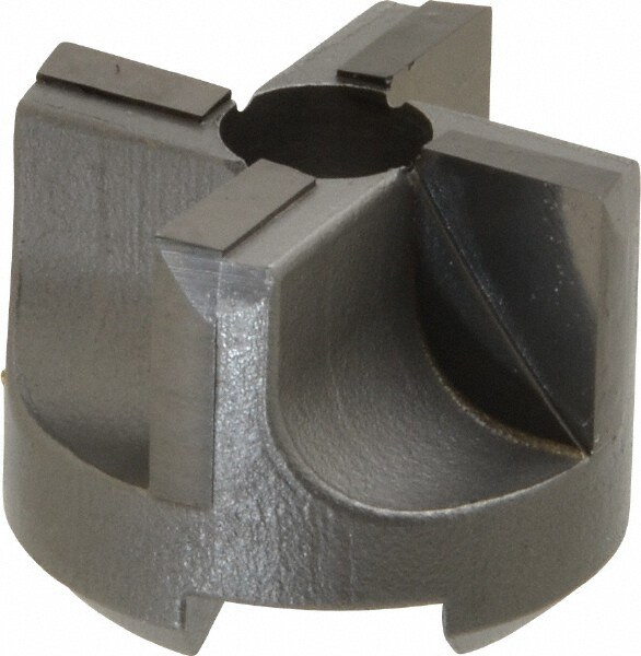 Reverse Counterbore: 1-1/8" Dia, 3/8" Pilot Hole, 4 Flutes, Solid Carbide