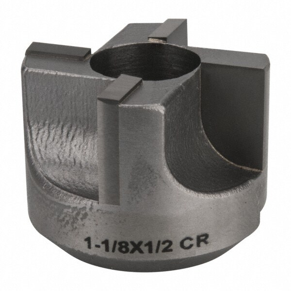 Reverse Counterbore: 1-1/8" Dia, 1/2" Pilot Hole, 4 Flutes, Solid Carbide