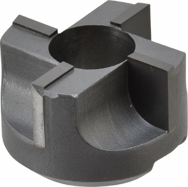 Made in USA 4 Flutes, 13/8" Diam, 5/8" Pilot Hole Diam, Carbide