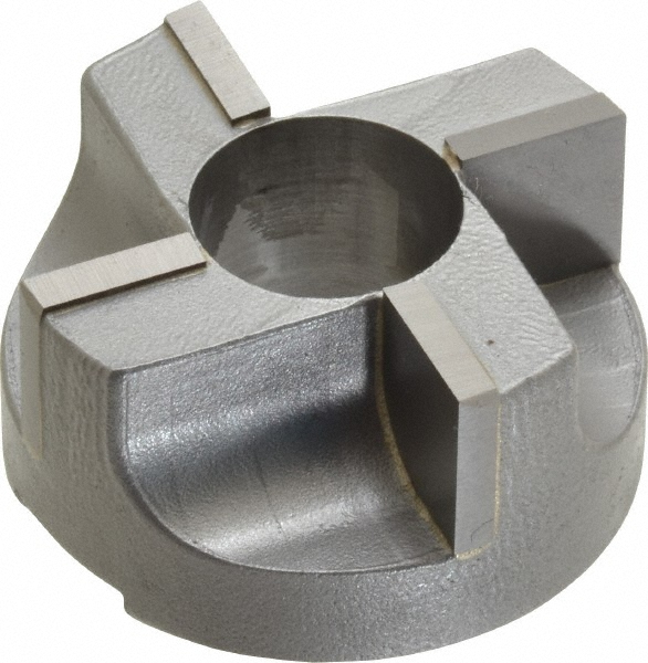 Made in USA 4 Flutes, 11/2" Diam, 5/8" Pilot Hole Diam, Carbide