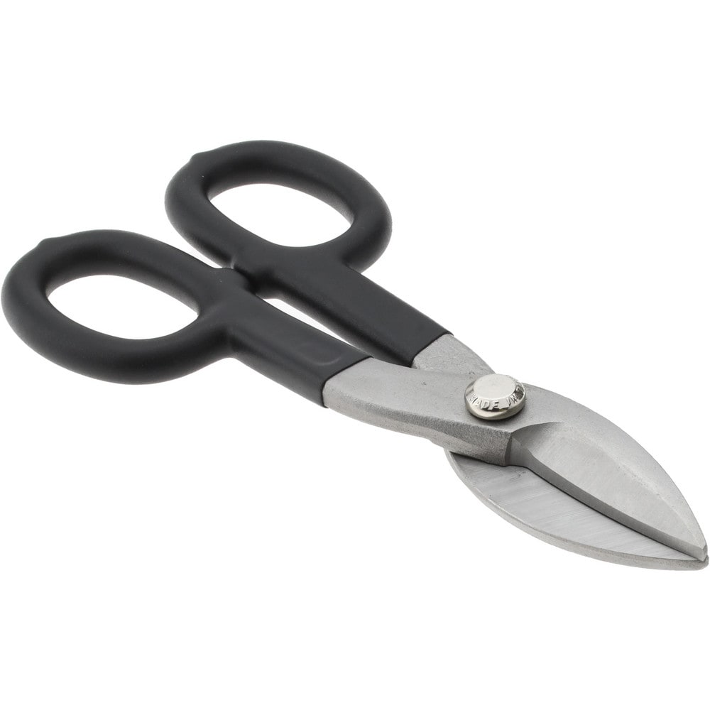 Tinner's Snips: 7" OAL, 1-3/4" LOC