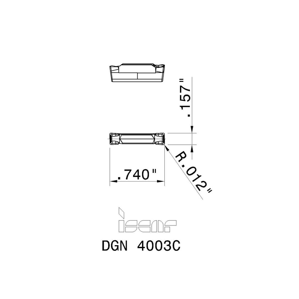 100%新品高品質 DGN 4003C DGN4003C イスカルジャパン(株) イスカル