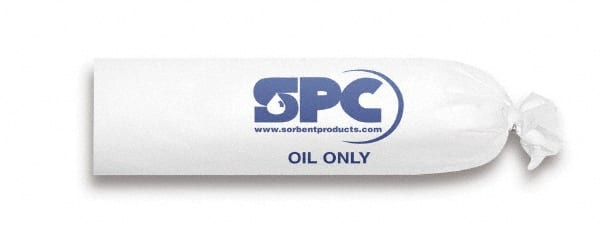Brady SPC Sorbents OIL806 Sock: Oil Only, 3" Dia, 8 OAL, 12 gal Absorption, Polypropylene 