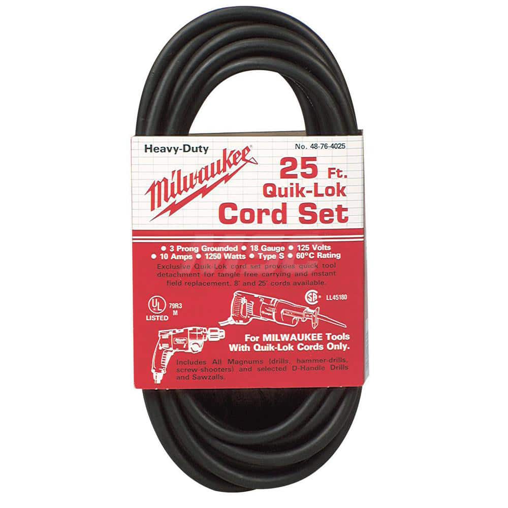 Power Drill Quik-Lok Cord Set: