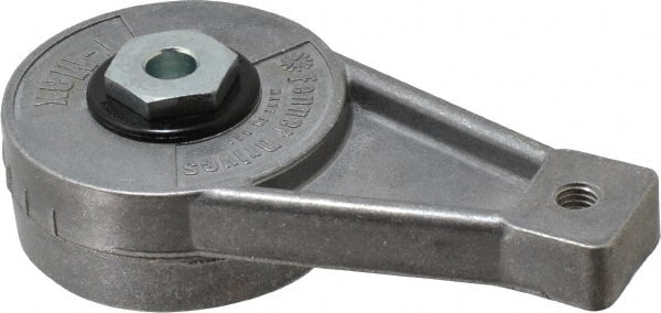 Fenner Drives RT1003 Rotary Tensioners; Type.: Rotary Tensioner ; Material: Aluminum ; Bolt Thread Size: 0.40mm; 0.40in ; Frame Thickness: 0.59mm; 0.59in ; Overall Depth: 1.45in ; Overall Height: 5.37in 