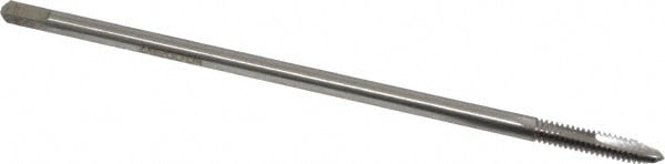 Value Collection JY9975723 Extension Tap: 6-32, 2 Flutes, H3, Bright/Uncoated, High Speed Steel, Spiral Point Image