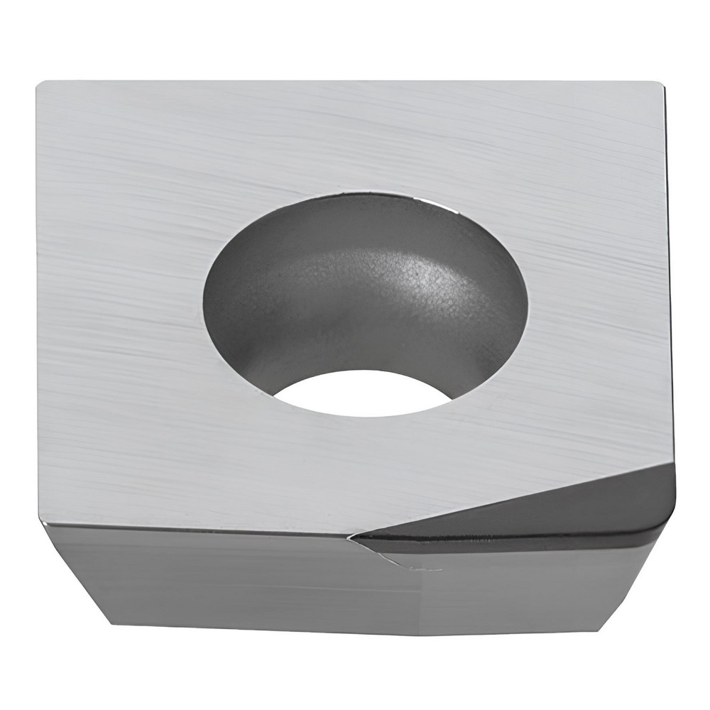 Milling Insert: ANSI 1QP-SECW12X4ZETR-W BX480, ISO 1QP-SECW12X4ZETR-W BX480, BX480, PCBN - Bright/Uncoated Finish, 0.1570" Thick, 0.4840" Wide