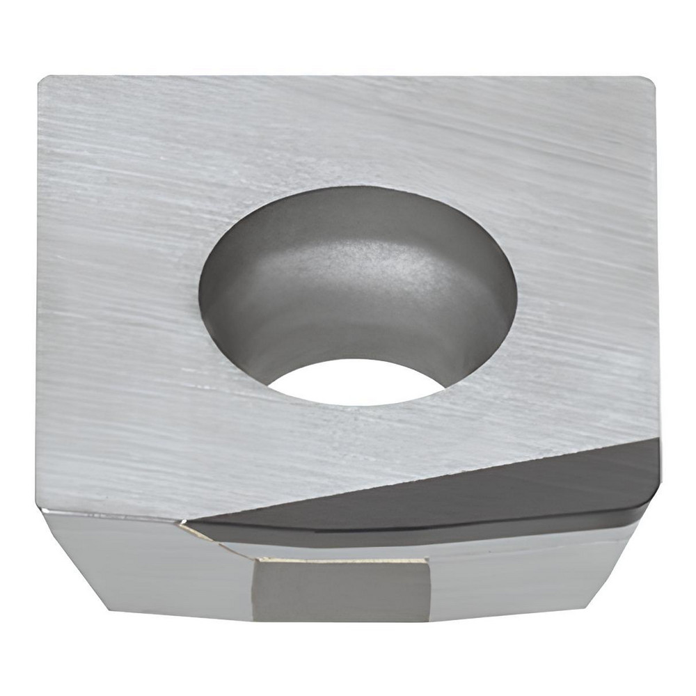 Milling Insert: ANSI 1QP-SECW12X4ZETR-B BX480, ISO 1QP-SECW12X4ZETR-B BX480, BX480, PCBN - Bright/Uncoated Finish, 0.1570" Thick, 0.4840" Wide