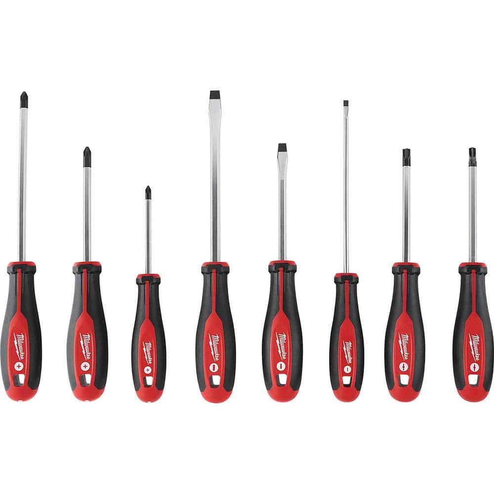 Screwdriver Set: 5 Pc, Philips, Square & Slotted