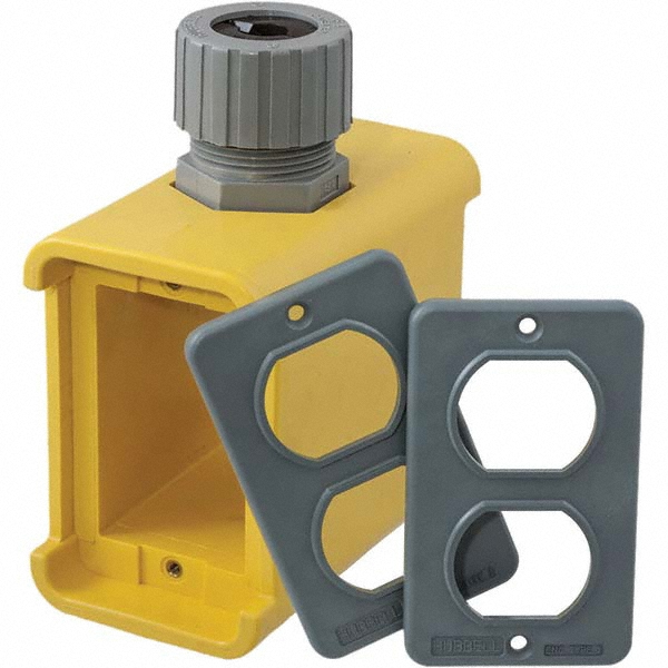 Bryant Electric Electrical Portable Outlet Box Thermoplastic