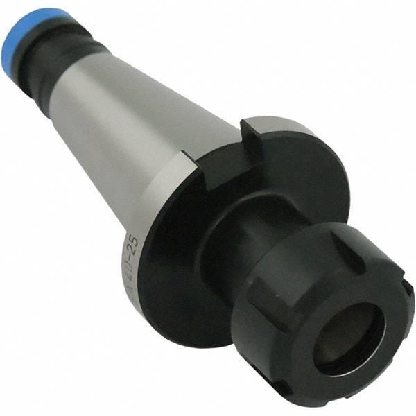 Bison 7-171-304 Collet Chuck: 3 to 20 mm Capacity, ER Collet, Taper Shank 