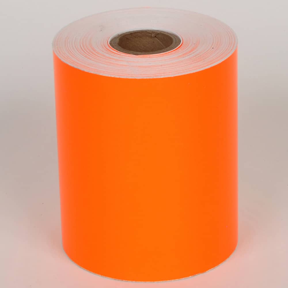 Vinyl Tape: 4" x 75', Orange