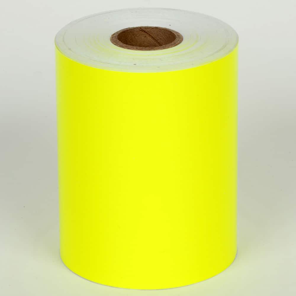 Vinyl Tape: 4" x 75', Yellow