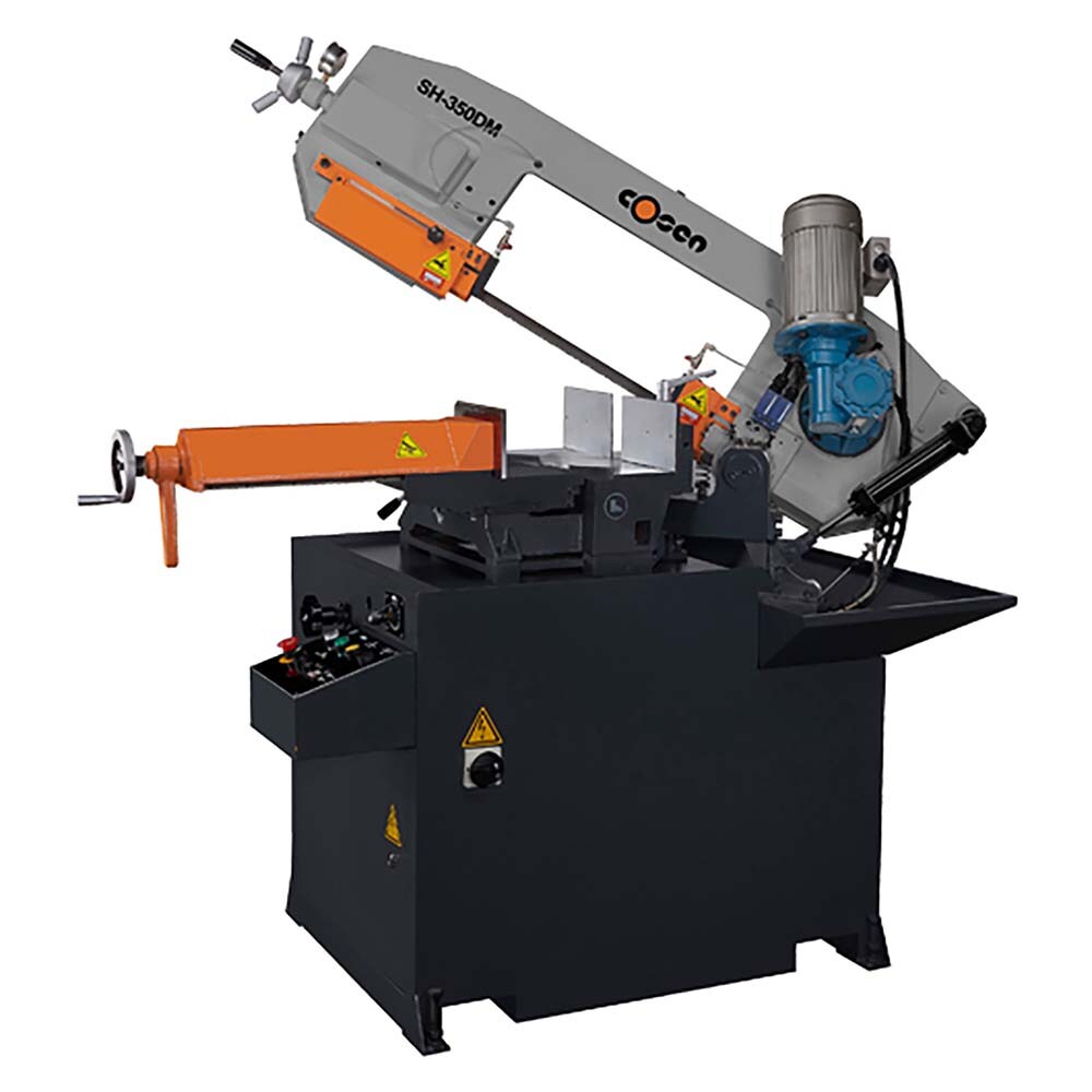 Horizontal Bandsaw: 7.9 x 13.7" Rectangular, 10.2" Round Capacity, Variable Frequency Drive