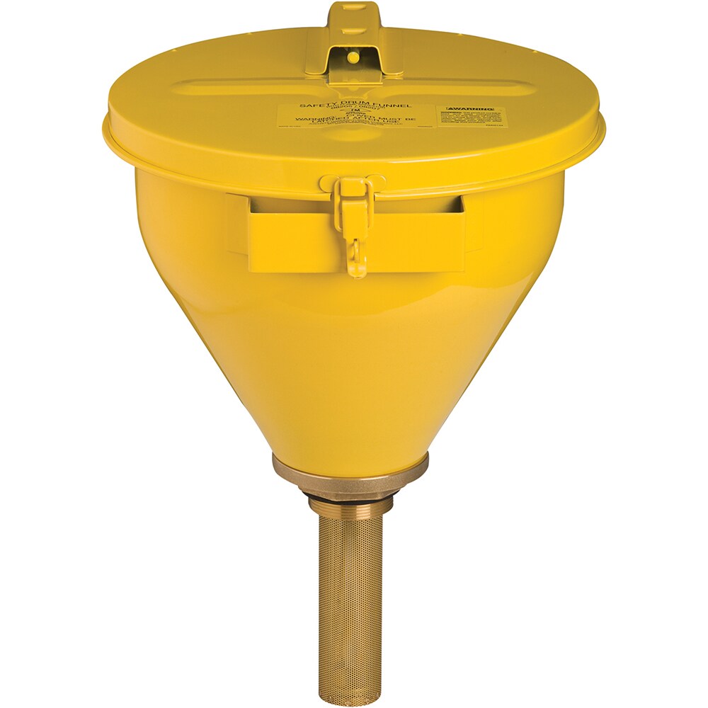 Drum Funnels & Funnel Covers; Type: Drum Funnel ; Compatible Drum/Pail Capacity (Gal.): 30.00; 55.00 ; Diameter (Inch): 10.75 ; Diameter (Decimal Inch): 10.7500 ; Height (Inch): 10 ; Height (Decimal Inch): 10.000000