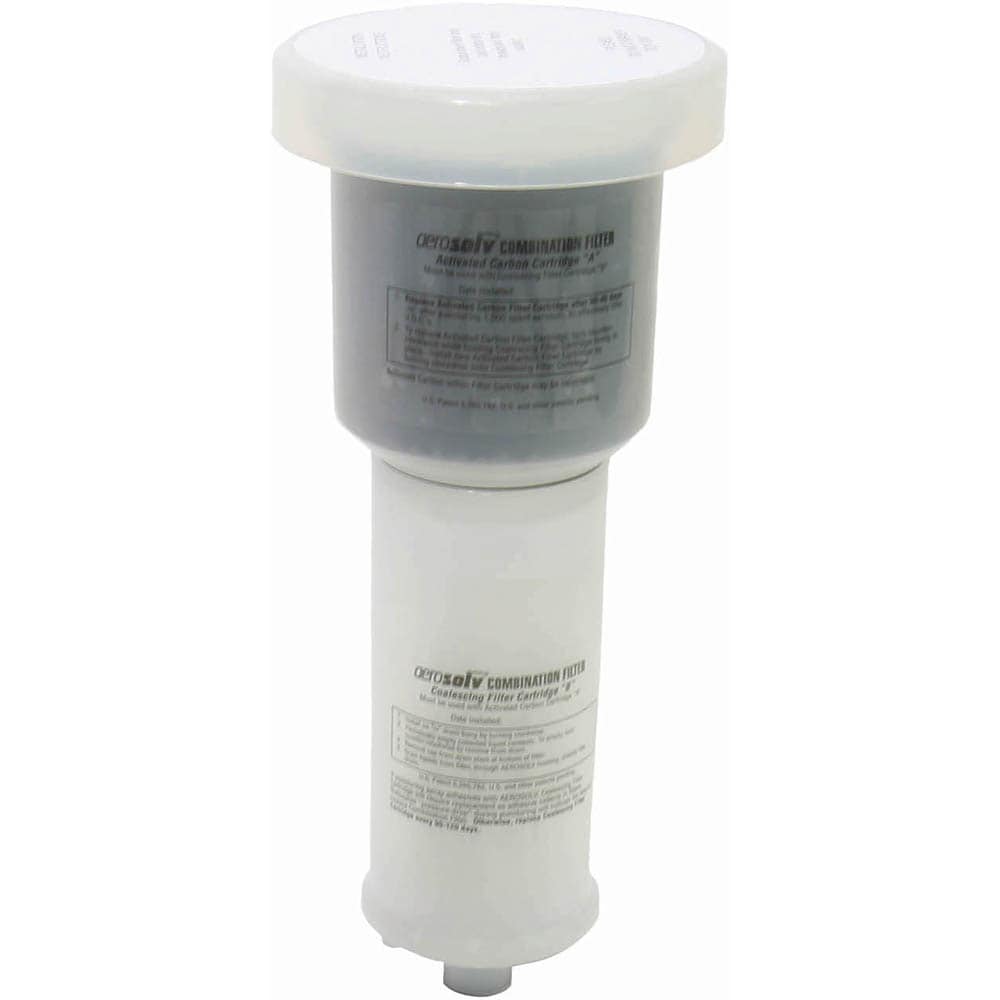 Drum Vents; Vent Type: Drum Filter Cartridge ; Connection Size: 0.75in ; Thread Type: NPT ; Vacuum Relief: Automatic ; Body Material: Polyethylene ; Color: White