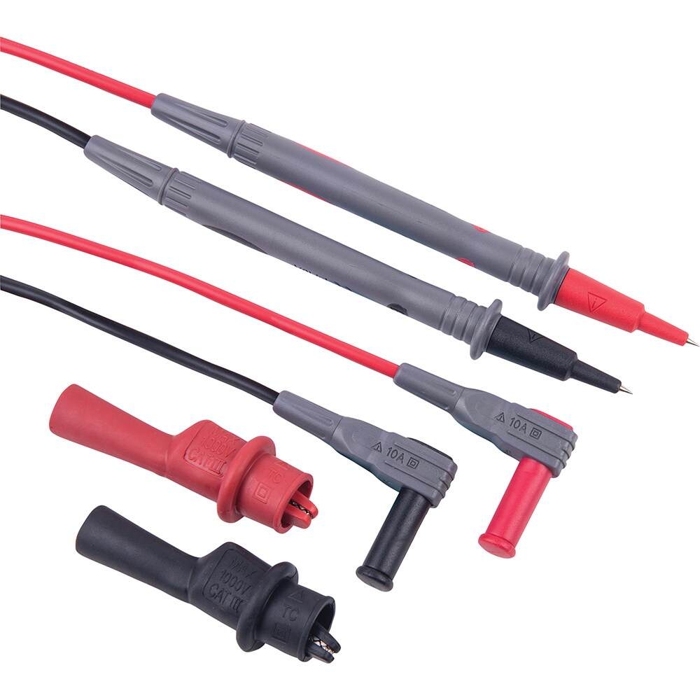 Test Lead: Use with Electrical Test Equipment with 0.16 in (4 mm) Adapters