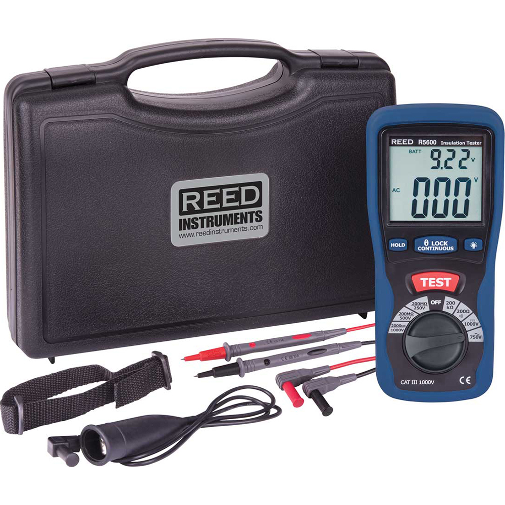 REED Instruments Electrical Insulation Resistance Testers