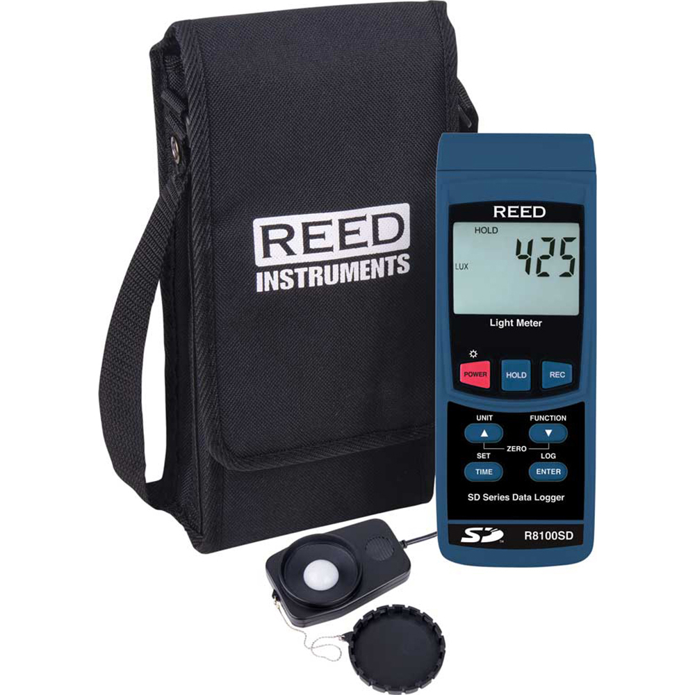 REED Instruments Light Meters; Compatible Lighting All Visible Light; Maximum Measurement (FC