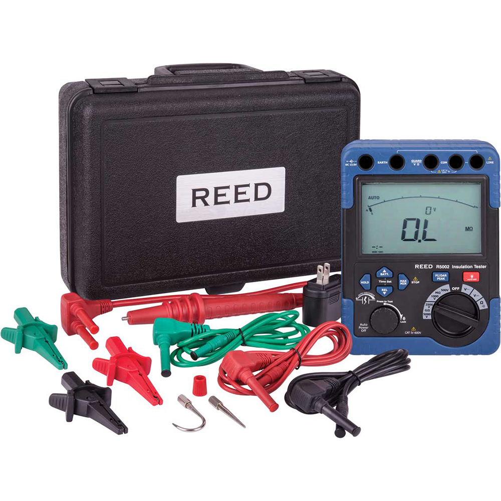 REED Instruments Electrical Insulation Resistance Testers
