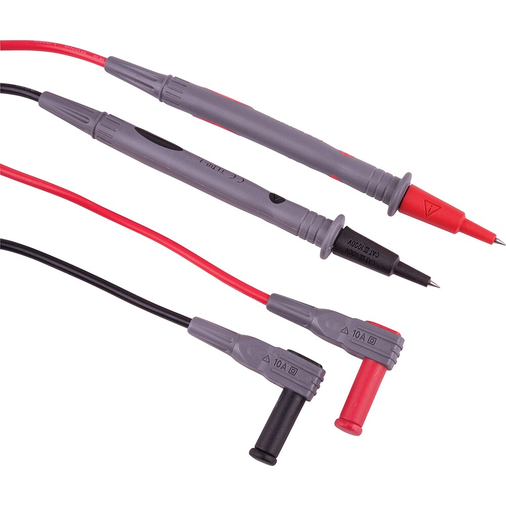 Test Lead: Use with Electrical Test Equipment & Test Probes & Clips that accept 0.16 in diameter shrouded baa connectors