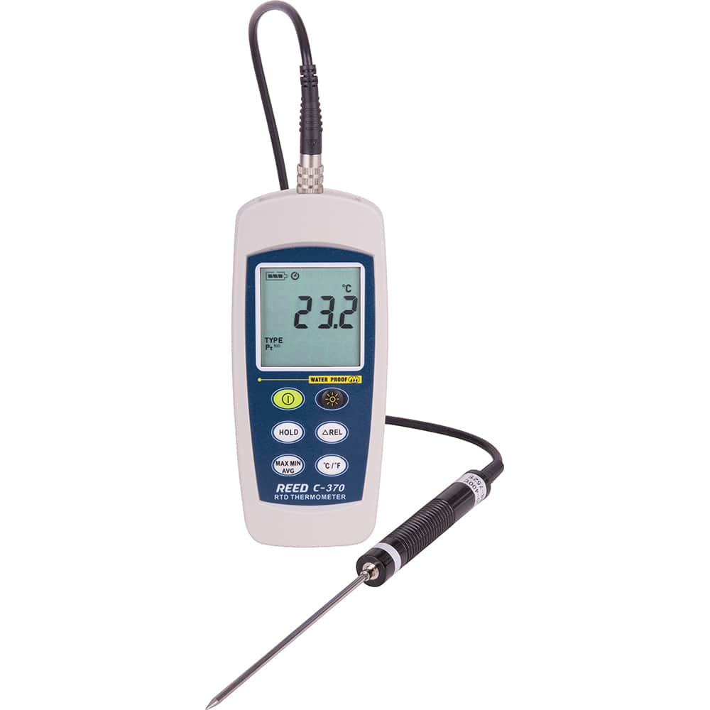 Digital Thermometer & Probe: 572 ° F, RTD Sensor
