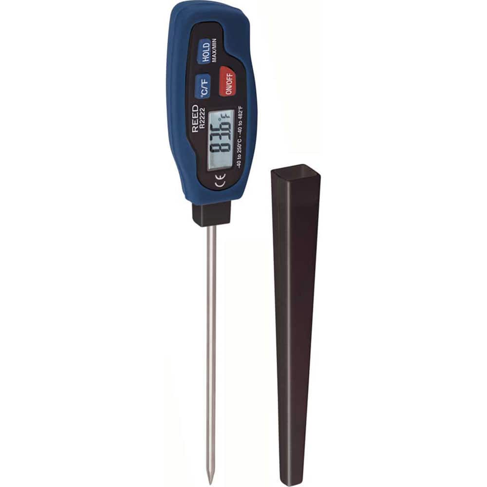 REED Instruments R2222 Digital Thermometer & Probe: 482 ° F 