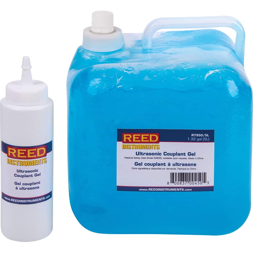REED Instruments R7950/5L Thickness Gage Accessories; Type: Coupling Gel ; For Use With: Ultrasonic Thickness Gage 