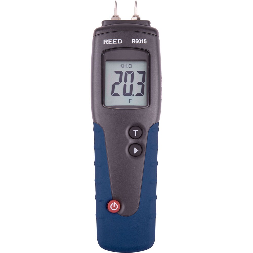 Moisture Meters & Analyzers; Includes: Wood Moisture Detector; Remote Hand-Press Moisture Electrode; ATC Temperature Probe; Protective Cap; Replacement Pins Soft Carrying Case; Batteries ; Display Type: LCD Display