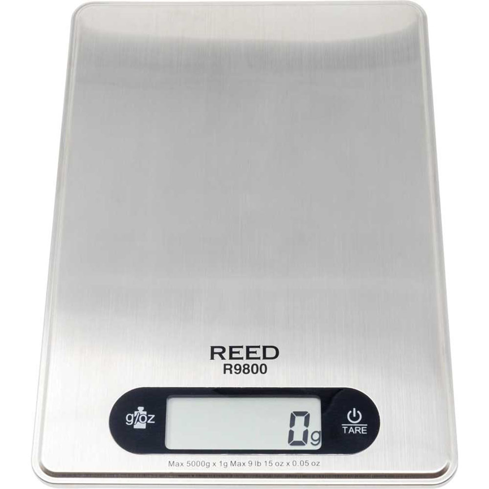 9 Lb Digital Portion Control Scale - 14-104&deg;F, LCD w/Backlight Display, 120 V AC & Battery