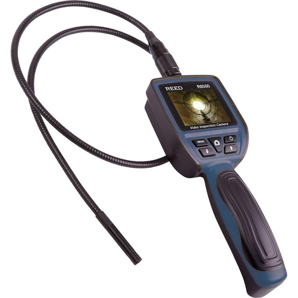 REED Instruments - Inspection Camera: 1 m Probe, 9 mm Probe Dia, 480 x ...