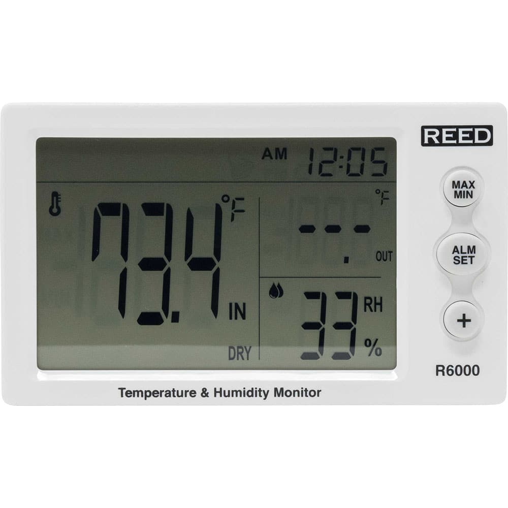 Thermometer/Hygrometers & Barometers; Minimum Relative Humidity (%): 20; Maximum Relative Humidity (%): 95.00; Minimum Temperature (C): -40.00; Minimum Temperature (F): -40.000; Maximum Temperature (C): 50.00; Maximum Temperature (F): 122.000; Resolution:
