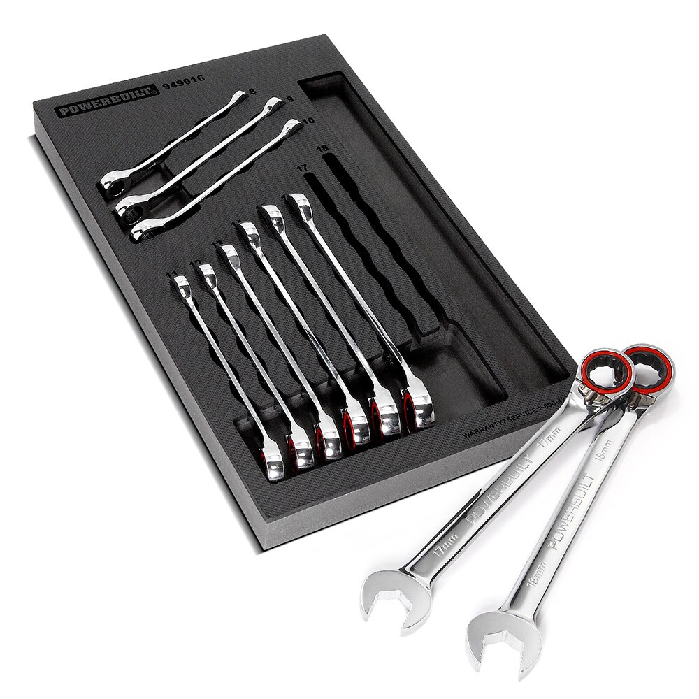 Wrench Set: 11 Pc, Metric