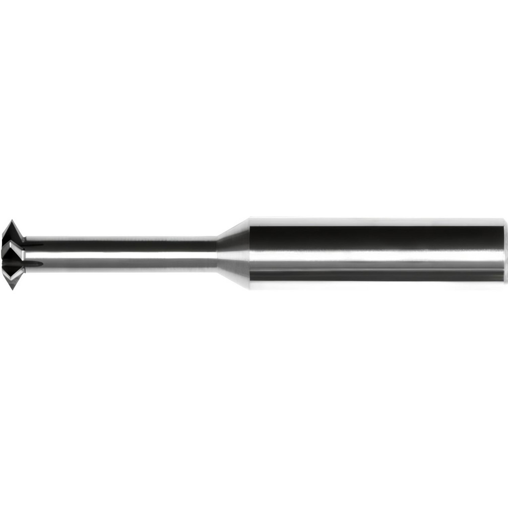 Internal Tool Single Profile Thread Mill: #8-32, Internal, 3 Flutes, Solid Carbide - 1/8" Cut Dia, 1/8" Shank Dia, 2" OAL, AlTiN Finish