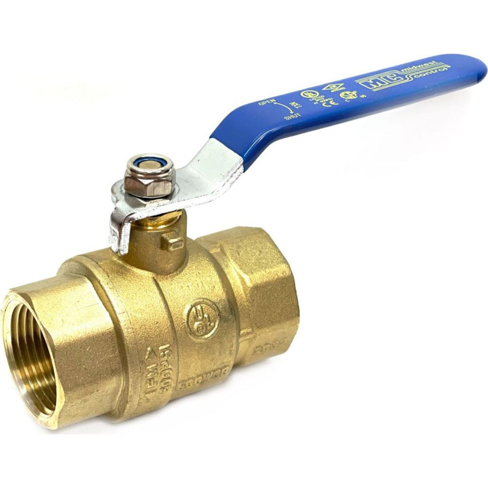 Midwest Control - Standard Manual Ball Valve: 2-1/2