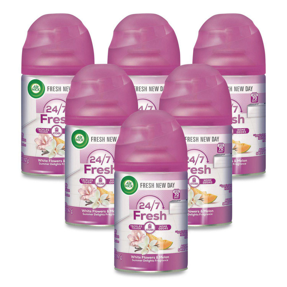 Air Wick Freshmatic Life Scents Ultra Refill Summer Delights 589 oz Aerosol Spray 6Carton Summer Delights Scent Part RAC91101 Air Wick Freshmatic Life Scents Ultra Refill Summer Delights 589 oz Aerosol Spray 6Carton Summer Delights Scent Part RAC91101