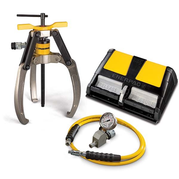 10 Ton, 3.3 to 3-5/16" Spread, Hydraulic Puller Set