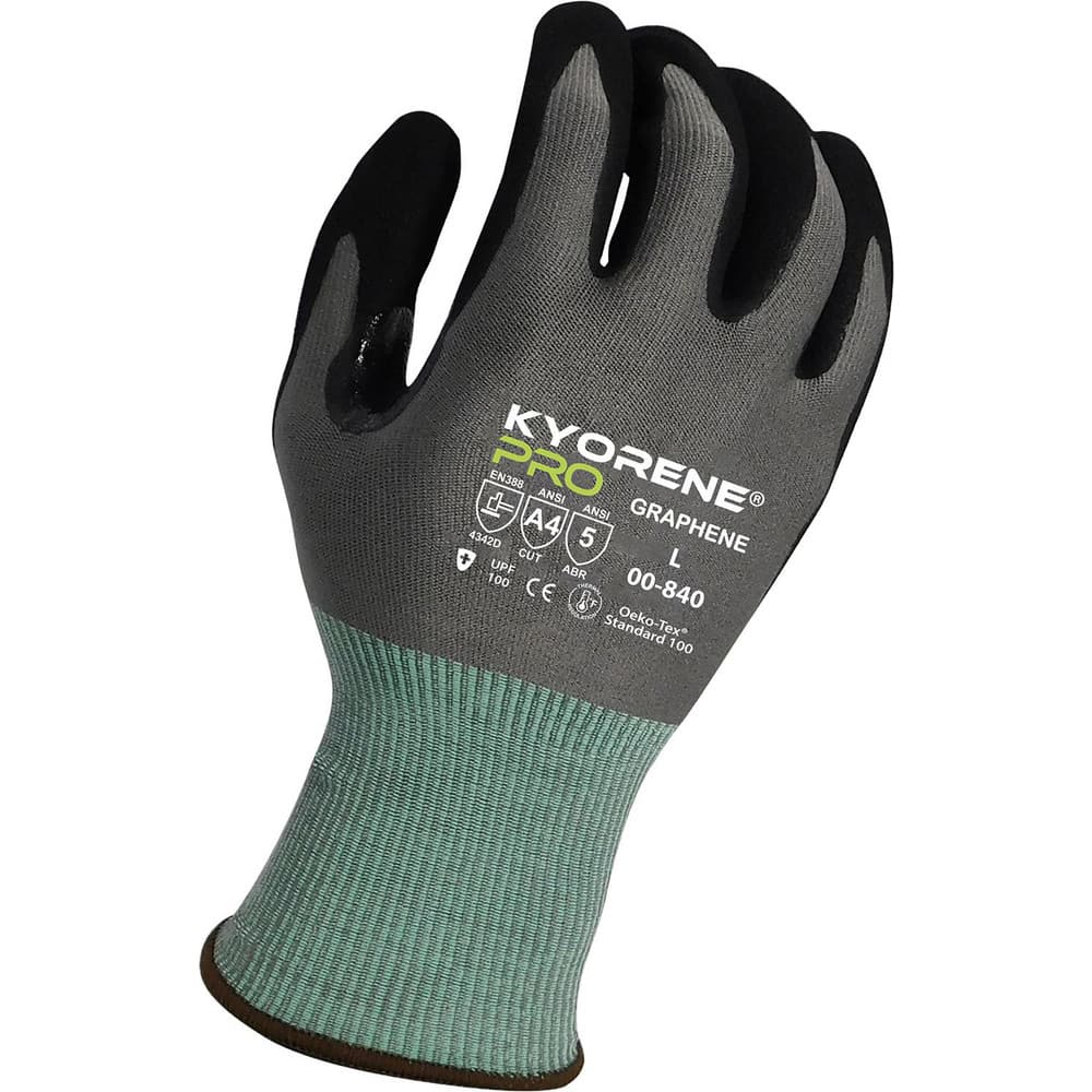 Cordova - Work Gloves: Medium, Micro-Foam Nitrile-Coated Polyester,  Industrial - 39487186 - MSC Industrial Supply