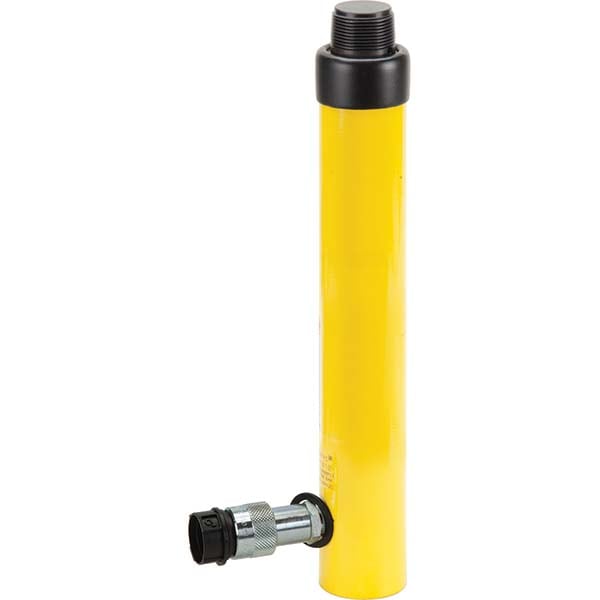 Enerpac RA1010 Portable Hydraulic Cylinder: Single Acting, 22.61 cu in Oil Capacity Image