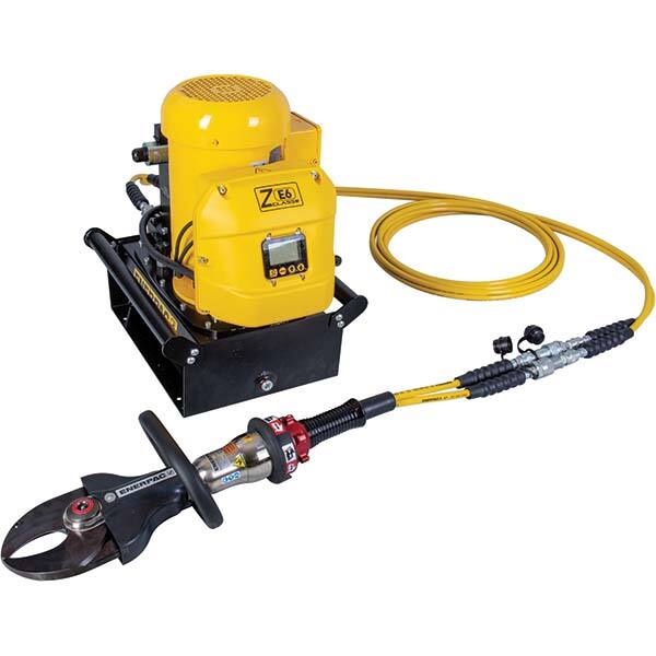 Power Cutters; Power Type: Hydraulic ; Cutting Capacity: 130mm Pipe ; Voltage: 208V; 240V ; AdditionalInformation: Maximum Pipe Capacity (mm):130mm; 3 Phase