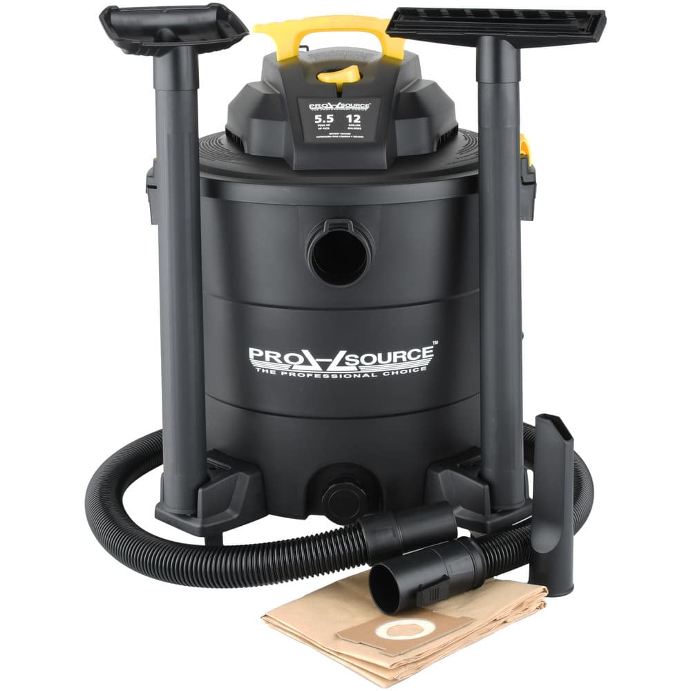 Wet/Dry Vacuum: Electric, 12 gal, 10 A