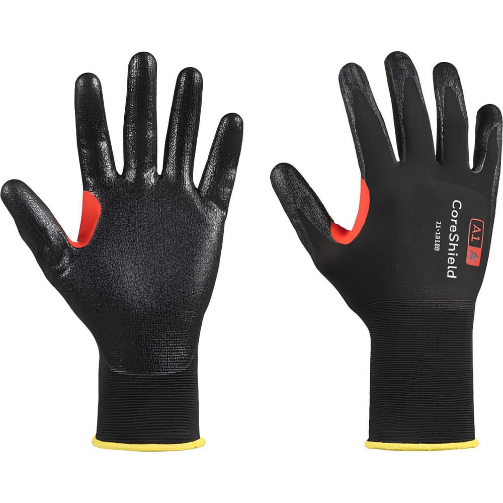 Cut-Resistant Gloves: Nitrile, Nylon Blend