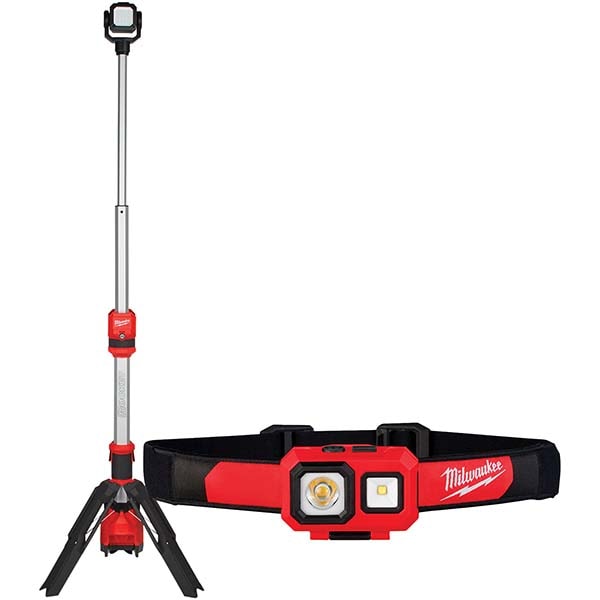 Cordless Work Light: 12V, 1,400 Lumens