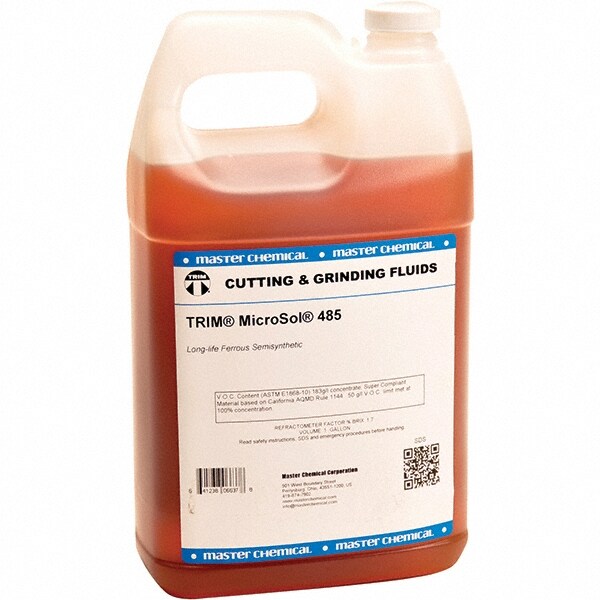 Master Fluid Solutions MS455-1G Cutting Fluid: 1 gal Jug 