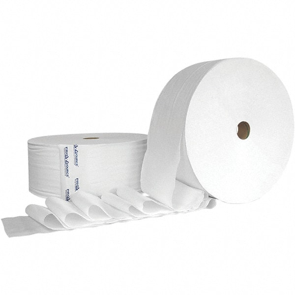 Bathroom Tissue: Recycled Fiber, 2-Ply, White