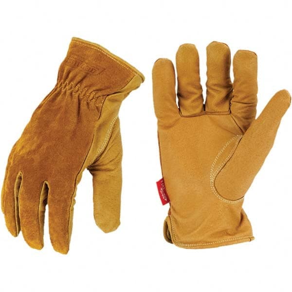 Ironclad ULD-C5-04-L Cut & Abrasion-Resistant Gloves: Size L, ANSI Cut A5, Leather 