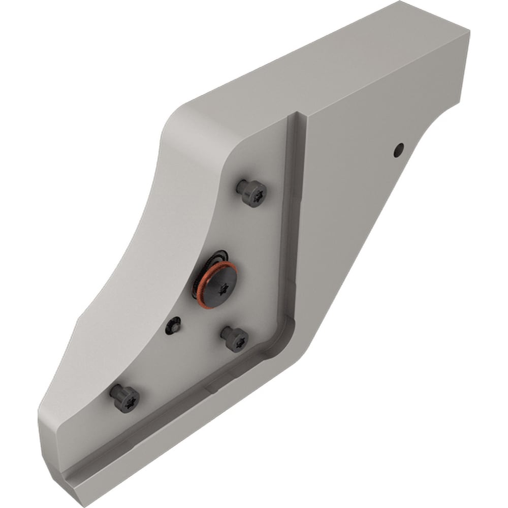 LOGIQFGRIP Style TGTBQ, 50mm Blade Height, 132mm OAL, 50mm OAH, Indexable Cutoff Blade Tool Block