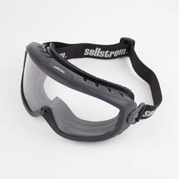 Sellstrom S80225 Safety Goggles: Anti-Fog, Clear Polycarbonate Lenses 