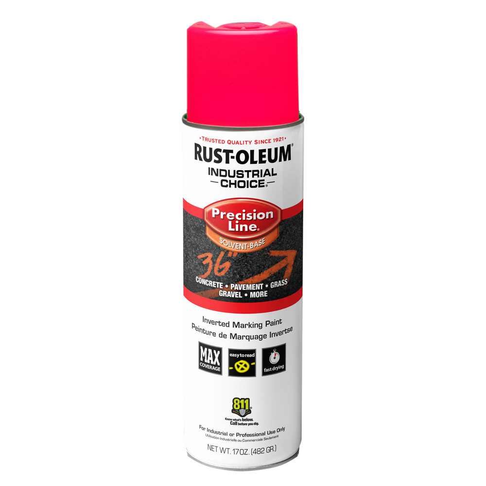 ｍ❤︎ Rust-Oleum - 17 fl oz Pink Marking Paint | MSC Direct