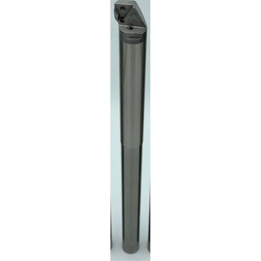 Indexable Turning Sets; Insert Style: CCMT 0602xx ; Toolholder Style: Straight Round Bar; Without Clamping Feature; With Flat Surface To Align; Competible With Digital Protractor ; Minimum Shank Width/Diameter (Inch): 0.394